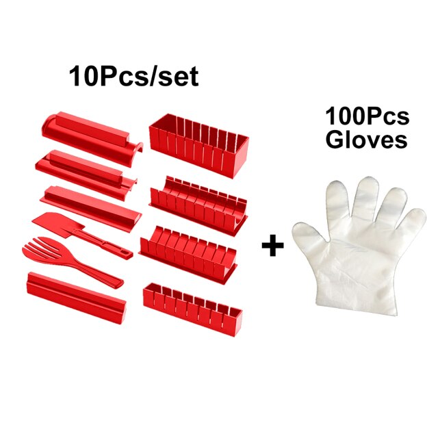 Red Set With Glove