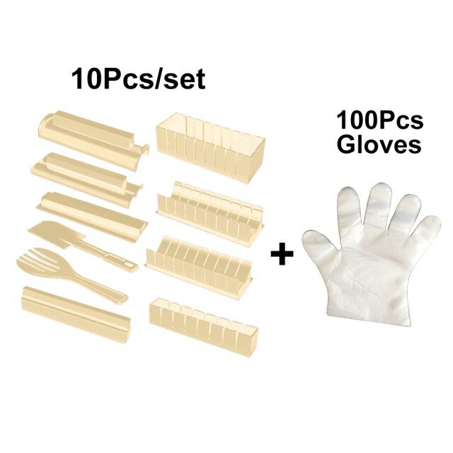 Beige Set With Glove