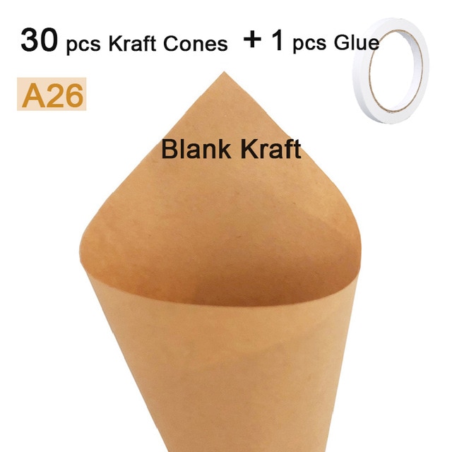Blank cone 30pcs