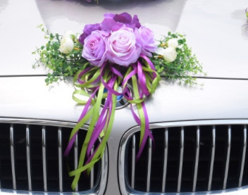 Kyunovia Esküvői Segéd Autó Tető Szimulációs Dekoráció Virág Ky131