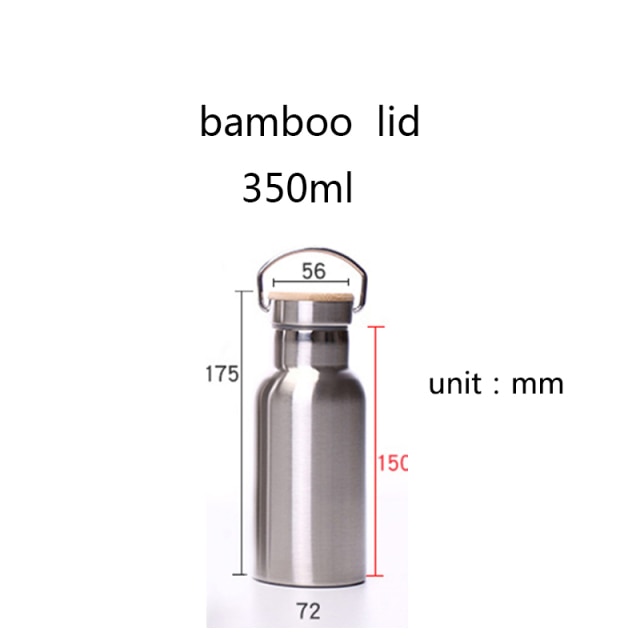 350ml bamboo lid