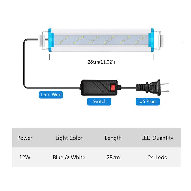 28cm US Plug