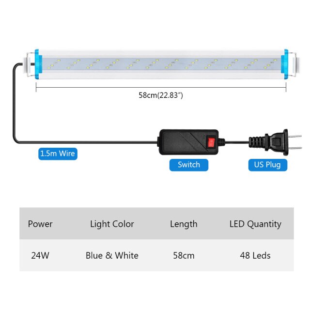 58cm US Plug