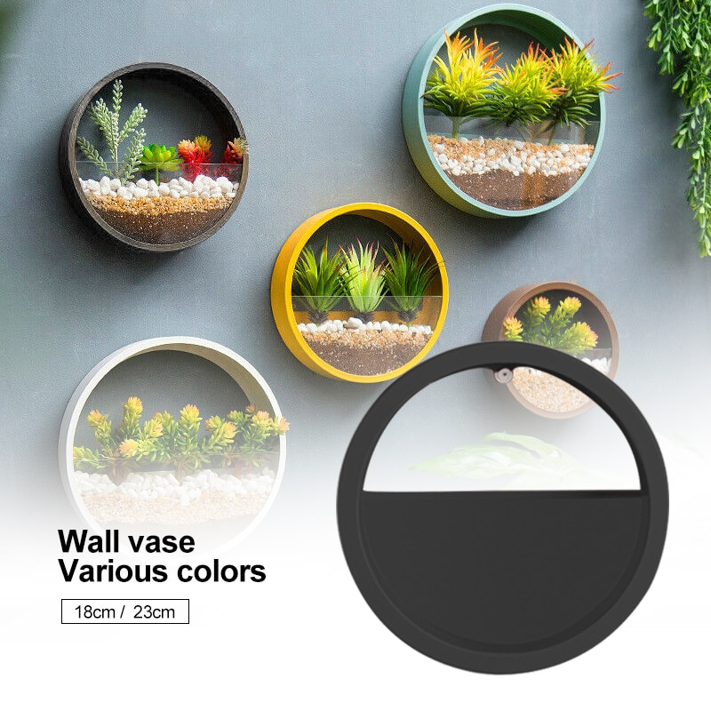 Fali Váza Művészet Egyszínű Bonsai Kerek Művirág Kosár