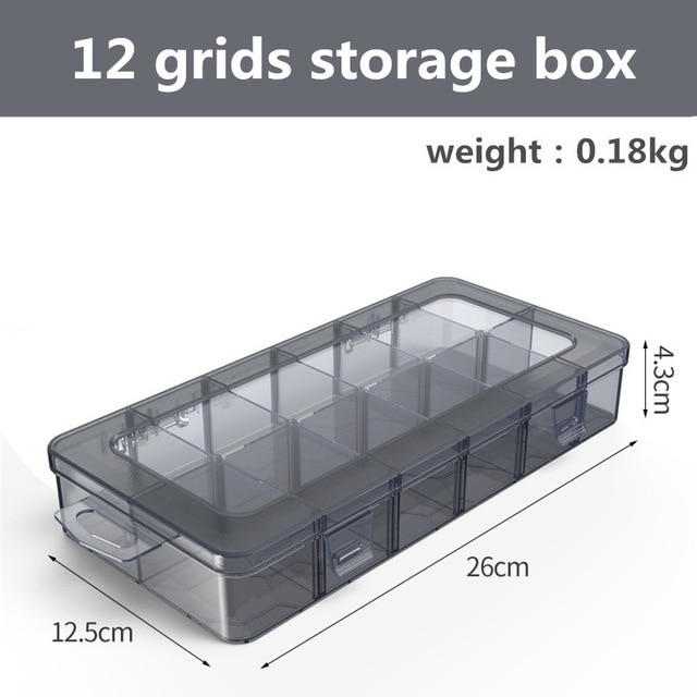 12 grids storage box