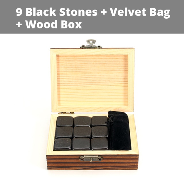 9 Black Stones Box