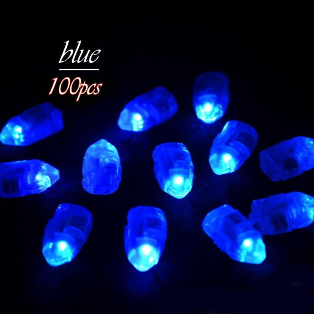 Blue 100Pcs