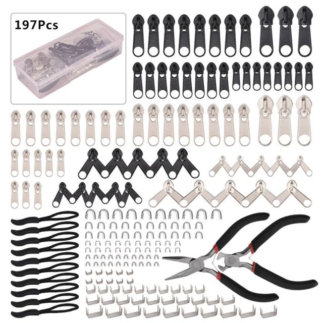 197pcs zipper plier