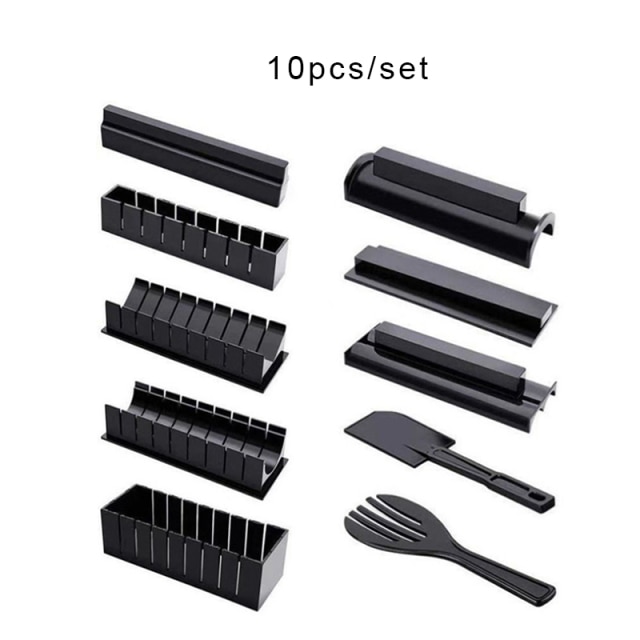 Black 10 Pcs Set