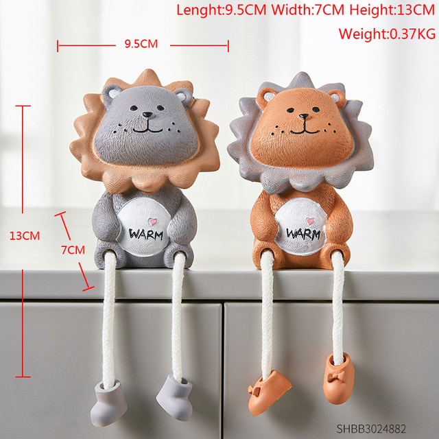 2 Pcs Lion