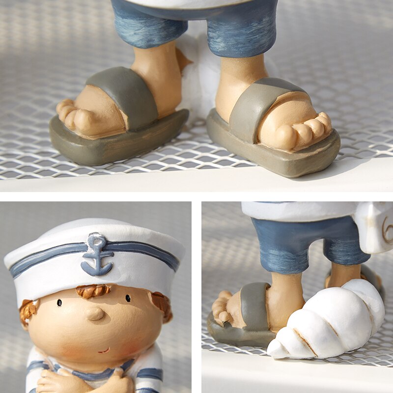2pcs-set-Mediterranean-Style-Creative-Wall-Hanging-Foot-Doll-Resin-Crafts-Hanging-Leg-Doll-Elf-Doll-4 2Db / Készlet Mediterrán Stílusú Kreatív Fali Akasztós - Image 6