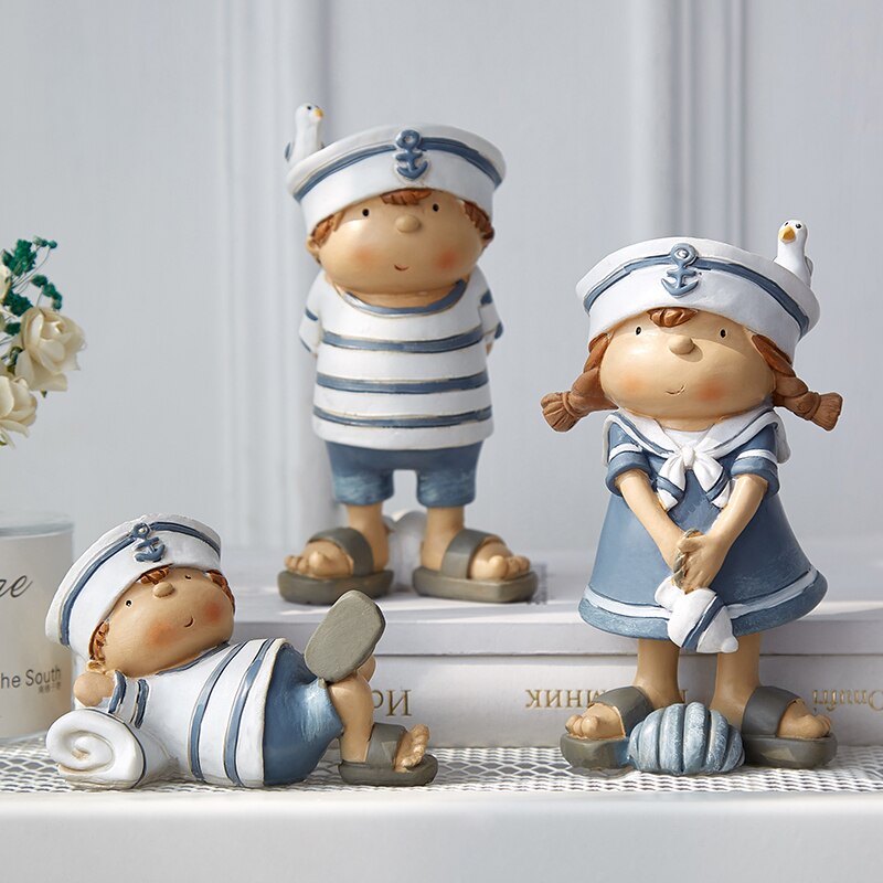 2pcs-set-Mediterranean-Style-Creative-Wall-Hanging-Foot-Doll-Resin-Crafts-Hanging-Leg-Doll-Elf-Doll 2Db / Készlet Mediterrán Stílusú Kreatív Fali Akasztós - Image 2