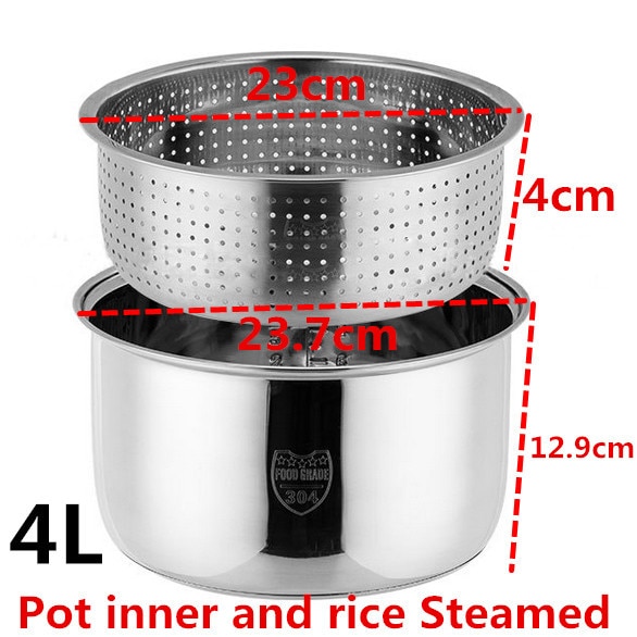 4L with steamer