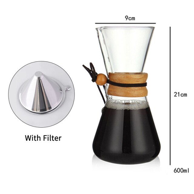 600ml with filter