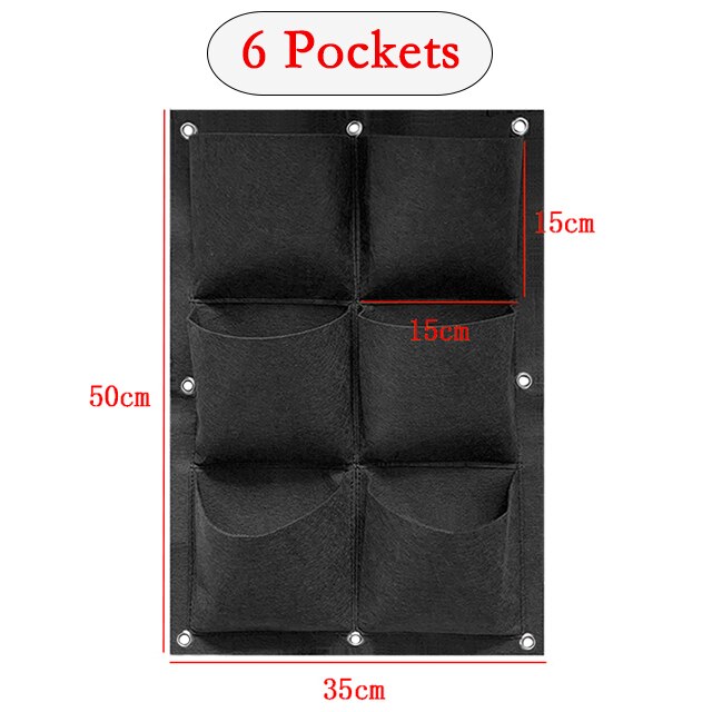 6 Pockets 35x50cm