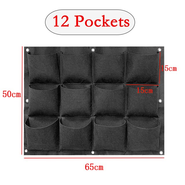 12 Pockets 65x50cm