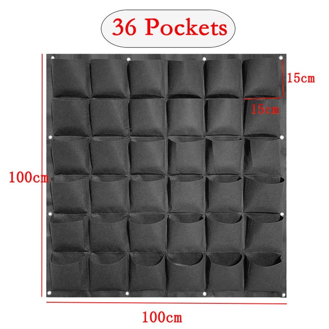 36 Pockets 100x100cm
