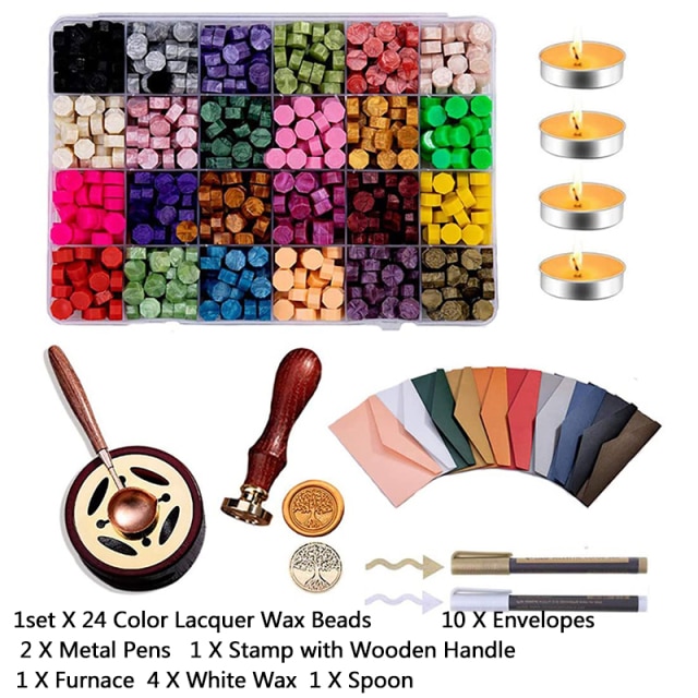 24 Color beads set