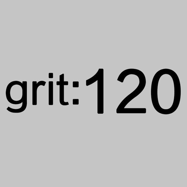 1pieces grit 120