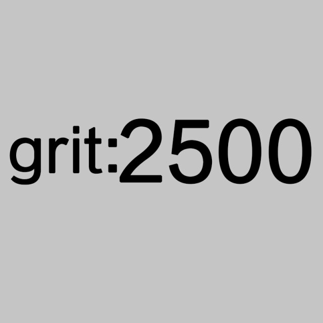1pieces grit 2500