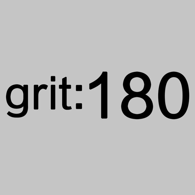 1pieces grit 180