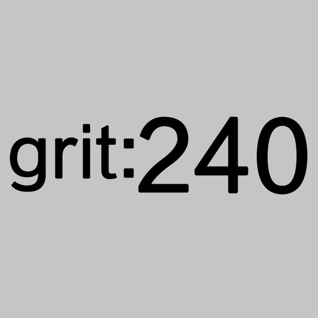 1pieces grit 240