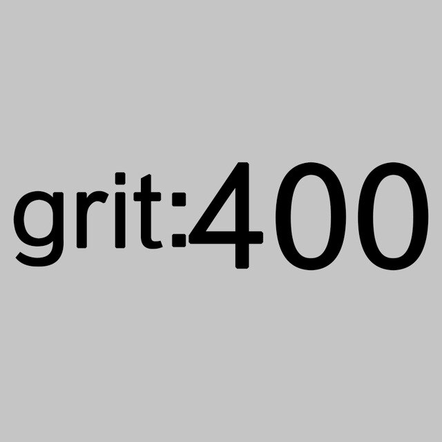 1pieces grit 400