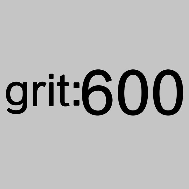 1pieces grit 600