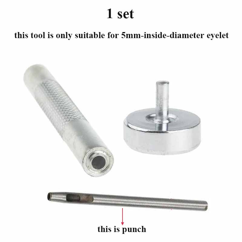 100 Bộ Niken Dây Giả 4Mm ~ 20Mm Và Silicon Bấm Chết Dụng Cụ 3 Món, Nút Kim Loại Cho Bőrdíszmű Quần - Image 2