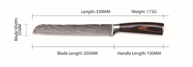 DMS-052B Bread Knife