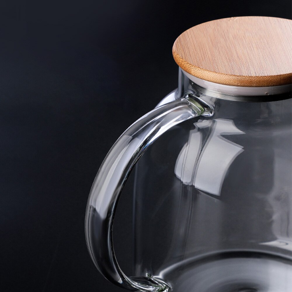 Nagy Átlátszó Boroszilikát Üveg Teáskanna Vízkancsó Hőálló Nagy, Tiszta Kung Fu Vízzel A Limonádéhoz - Image 5