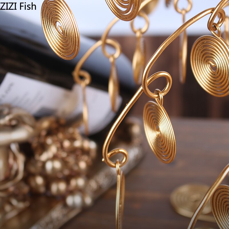 Kínai Feng Shui Bútor Készpénz Tehén Arany Kovácsoltvas Pénz Fa Dolgozószoba Dekor - Image 3