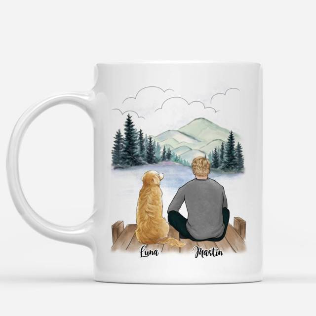 Man and dog