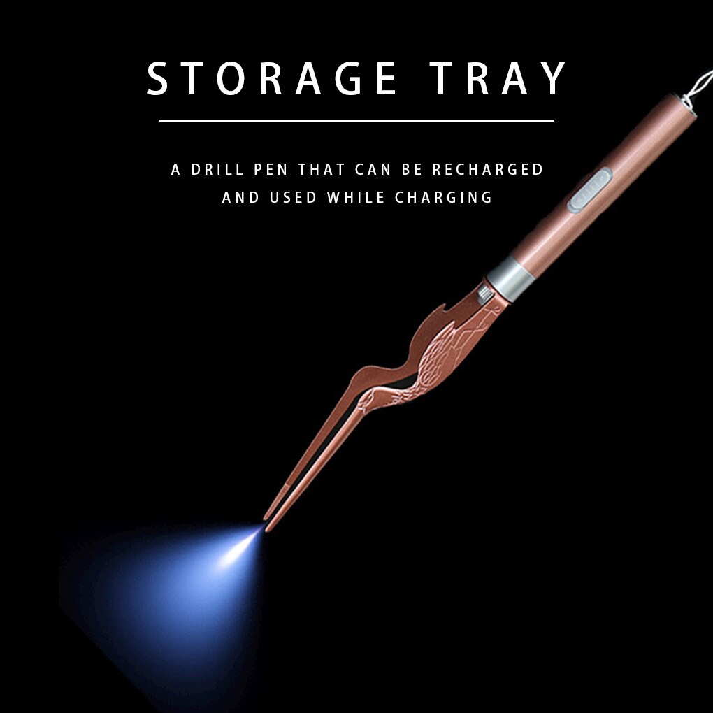 Diamentowe Malowanie Világító Könyök Zestaw Długopisów Multi-Tip Point Wiertarka Pen Narzędzia Diy Z Kablem Usb - Image 5