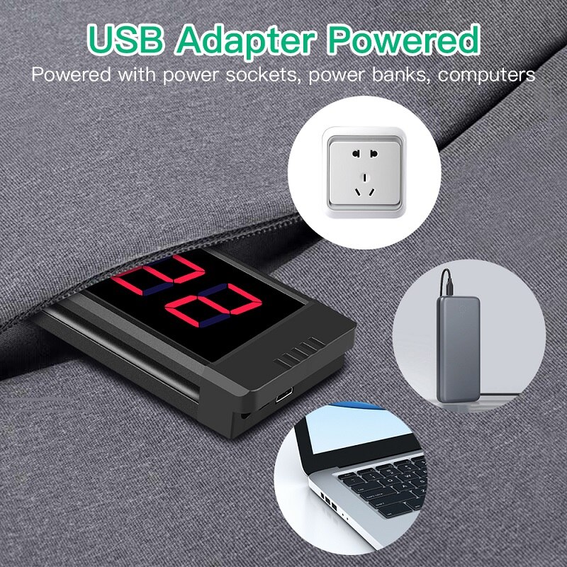 [Ganxin] Led Garage Gym Crossfit Boxer Időzítőre Tabata Emom Interval Programbare Countdown / Up Stopper Valós Idejű Klok - Image 6