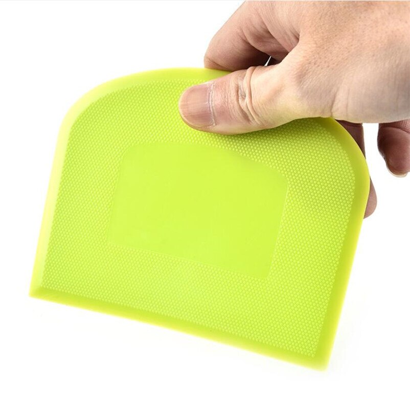 Műanyag Torta Krém Spatula Tészta Knife Cutter Butter Kaparó Díszítő Plain Sima Él Sütés Péksütemények Eszköz - Image 5