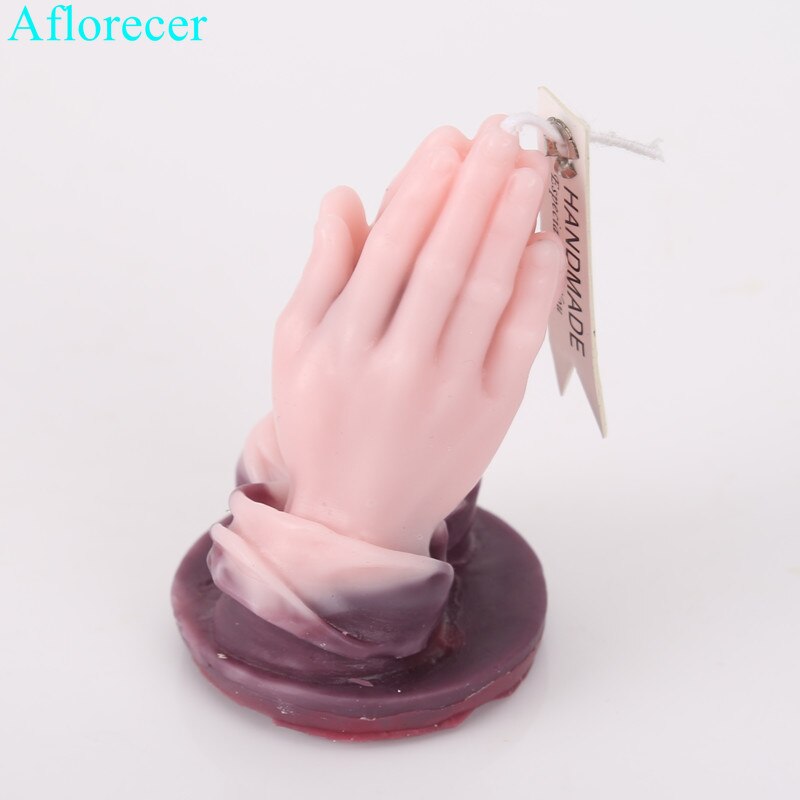 Imádkozó Kézi Szilikon Penész Barkács Vakolat Autó Dekorációhoz Gyertya Formák Méhviasz Forma - Image 2