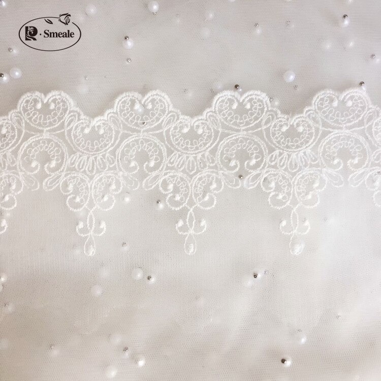 Làm Vải Ren Đen Trắng Ngọt Cordate Viền Thủ Công Diy Chất Liệu Quần Áo Phụ Kiện Phối Ph Sti St - Image 3