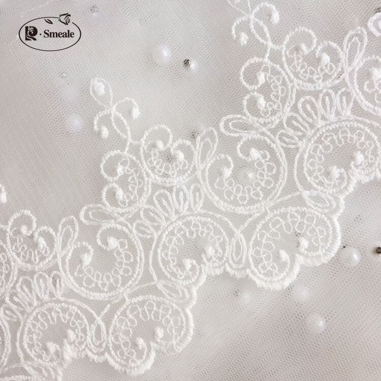 Làm Vải Ren Đen Trắng Ngọt Cordate Viền Thủ Công Diy Chất Liệu Quần Áo Phụ Kiện Phối Ph Sti St - Image 5