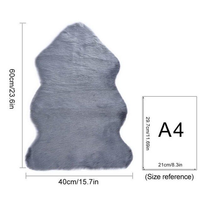 40x60cm Silver gray