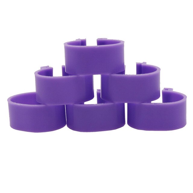 Purple 100 Pcs