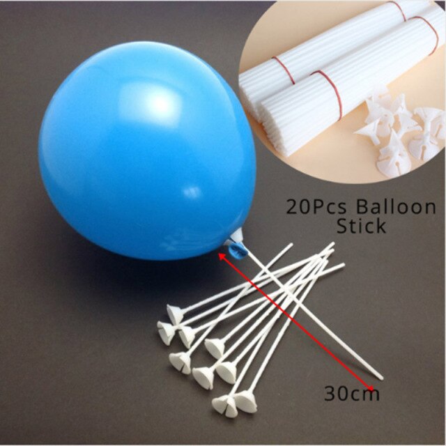 20pcs balloon stick