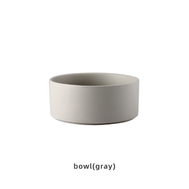 Gray bowl
