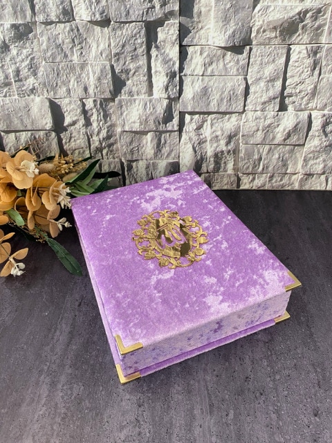 PURPLE QURAN (WITH BOX)