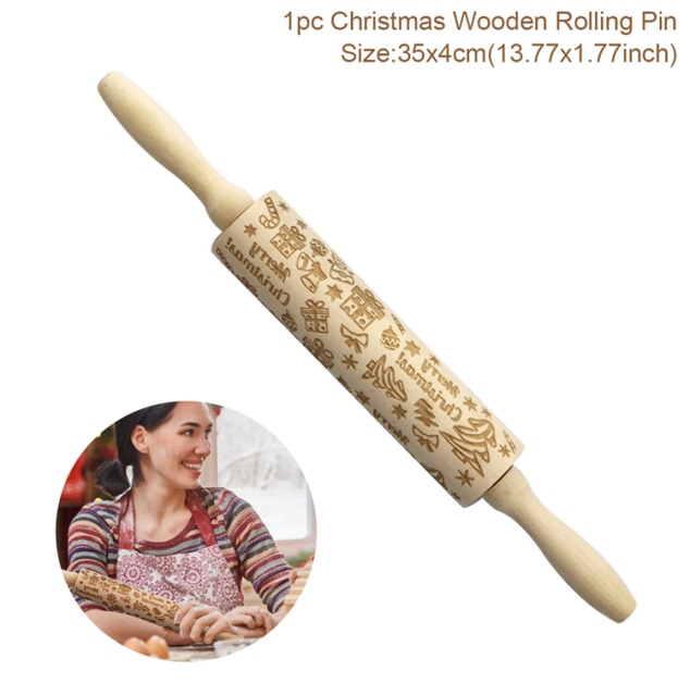 Wooden Rolling Pin-100018786