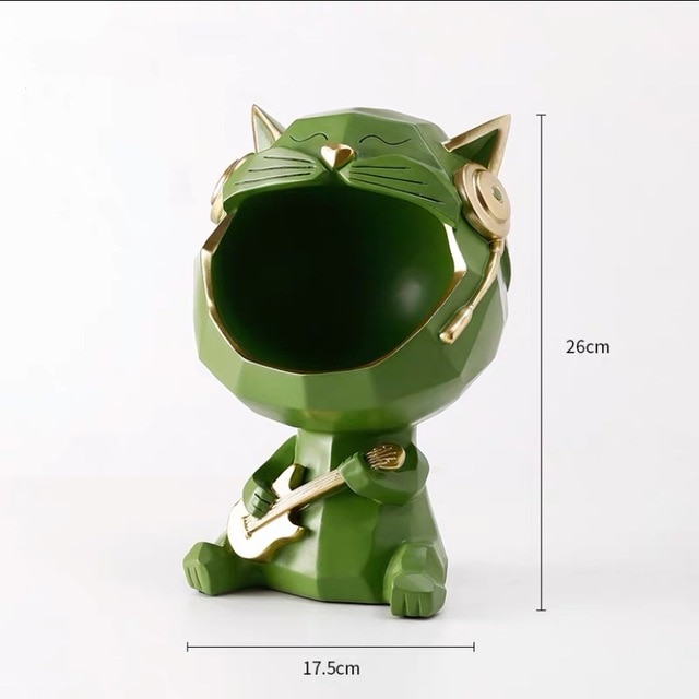 green music cat