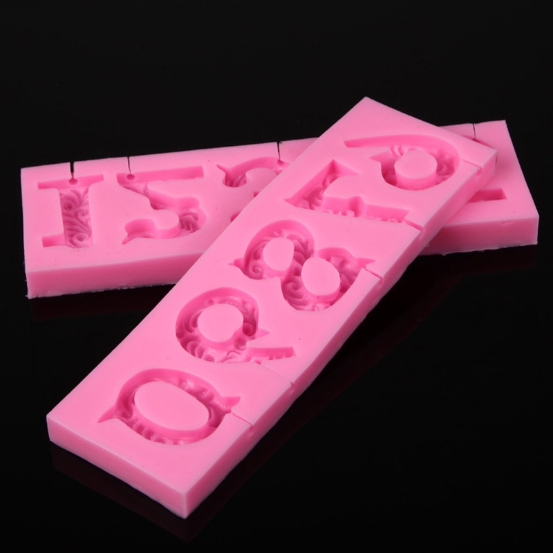 1Db 3D Szám Szilikon Öntőformák Fondant Formák Sütéséhez Bakeware Diy Torta Díszítő Eszközök Konyhai Kiegészítők Confeitaria