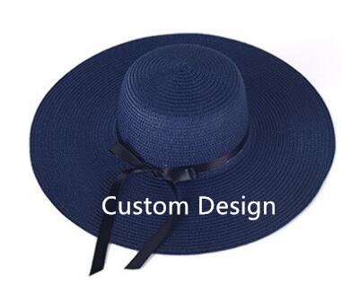 Custom navy hat