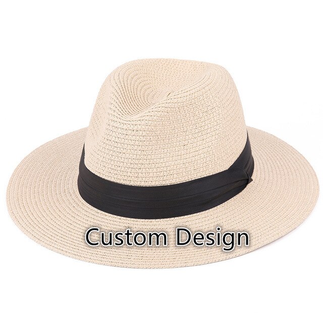 Custom beige hat