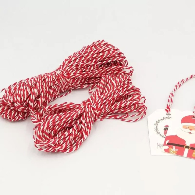 10m red rope